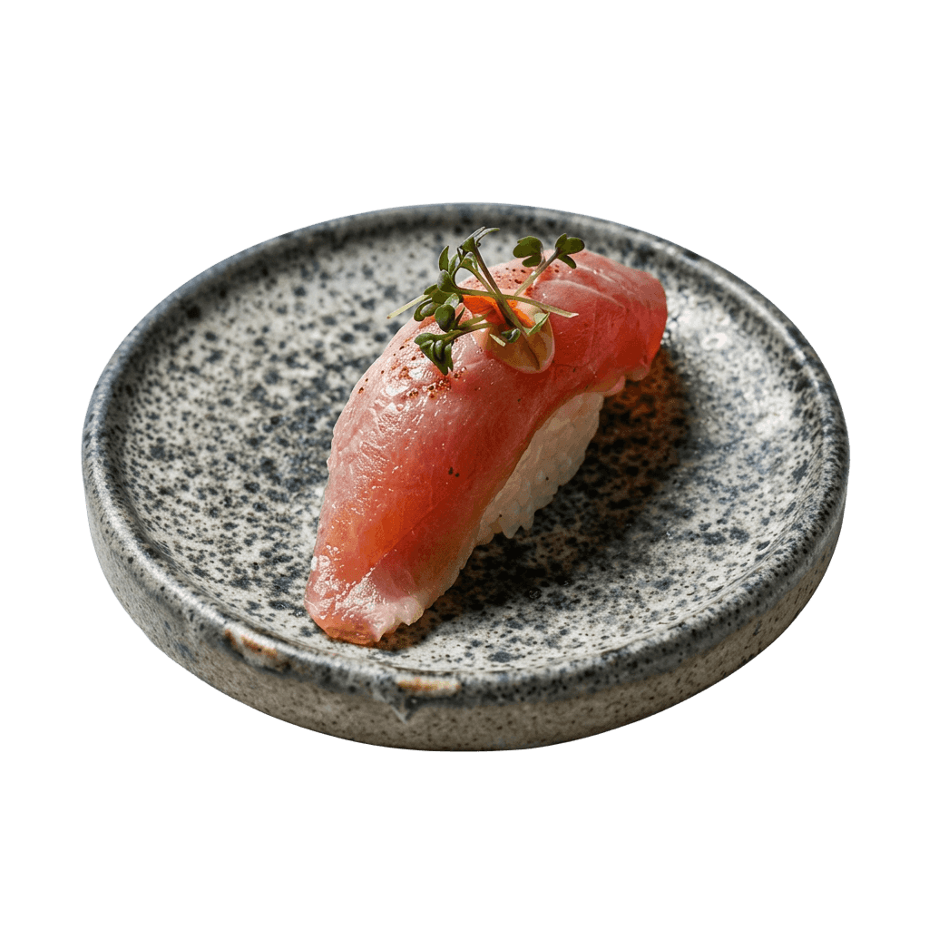Nigiri Flamberet tun 4 stk.