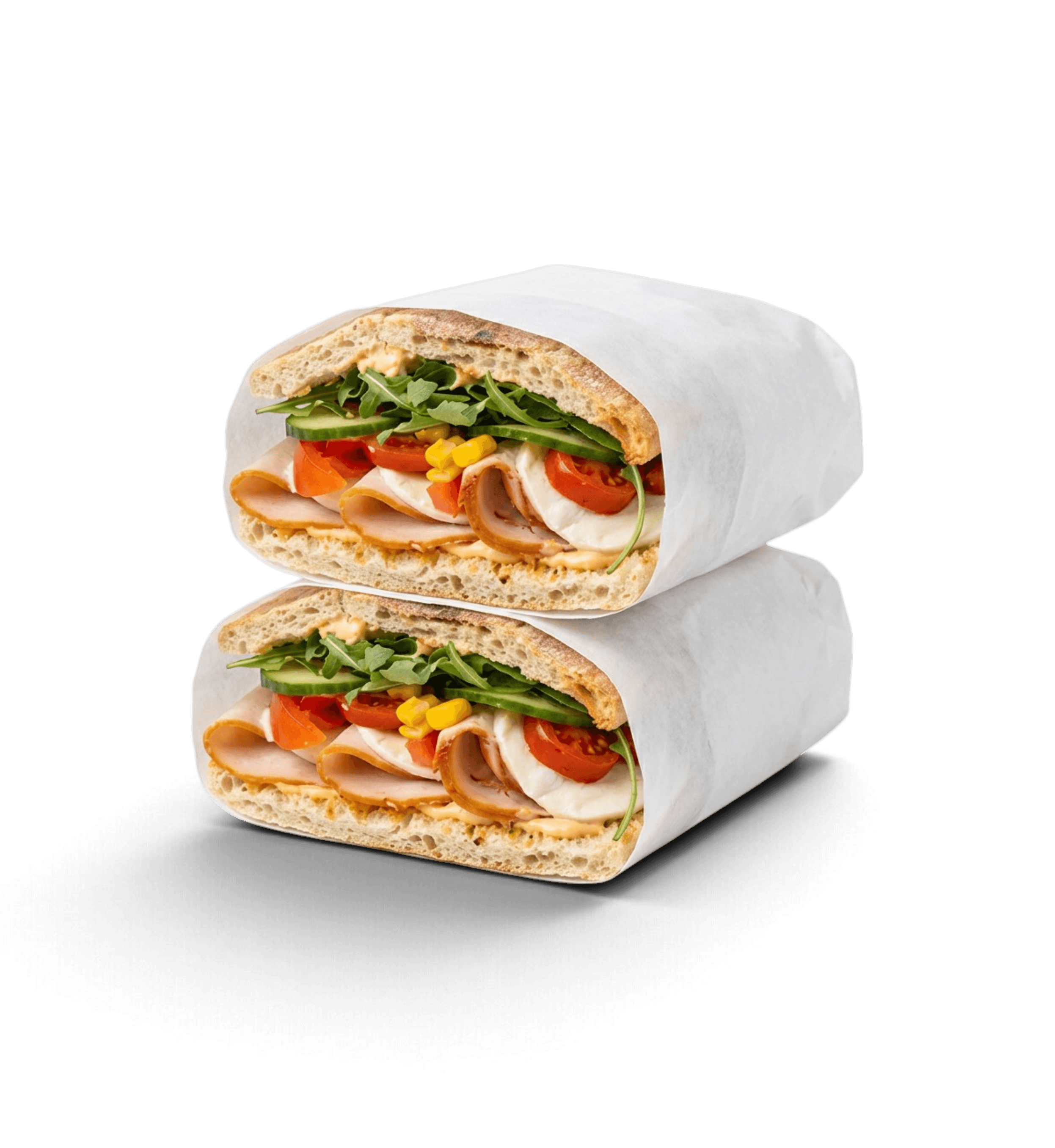 Halmerdinger (panini style) Sandwich