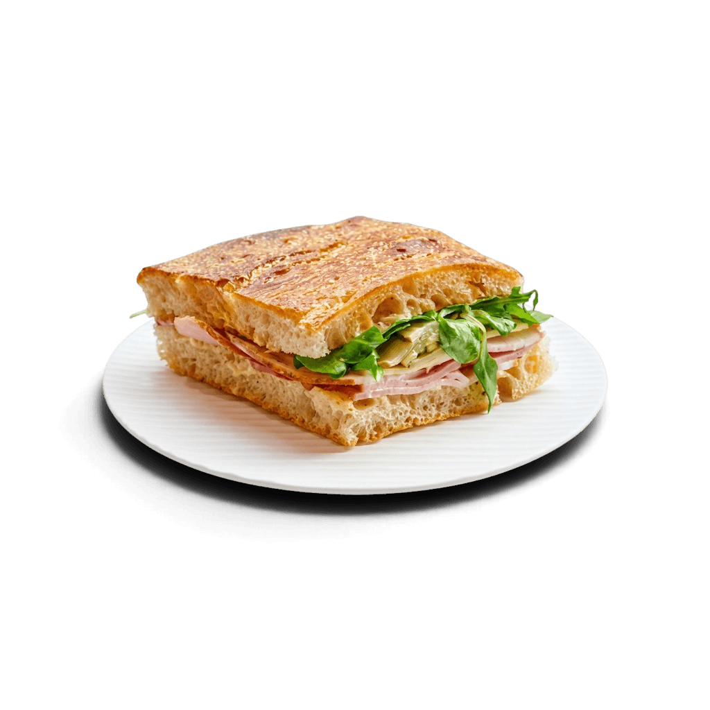 Skinke/Ost sandwich