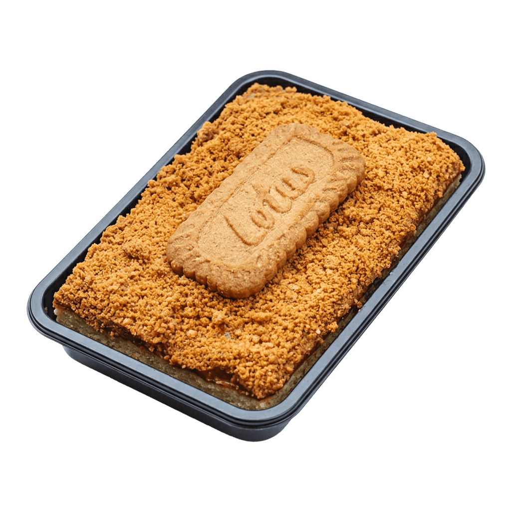 Lotus Cheesecake Slice