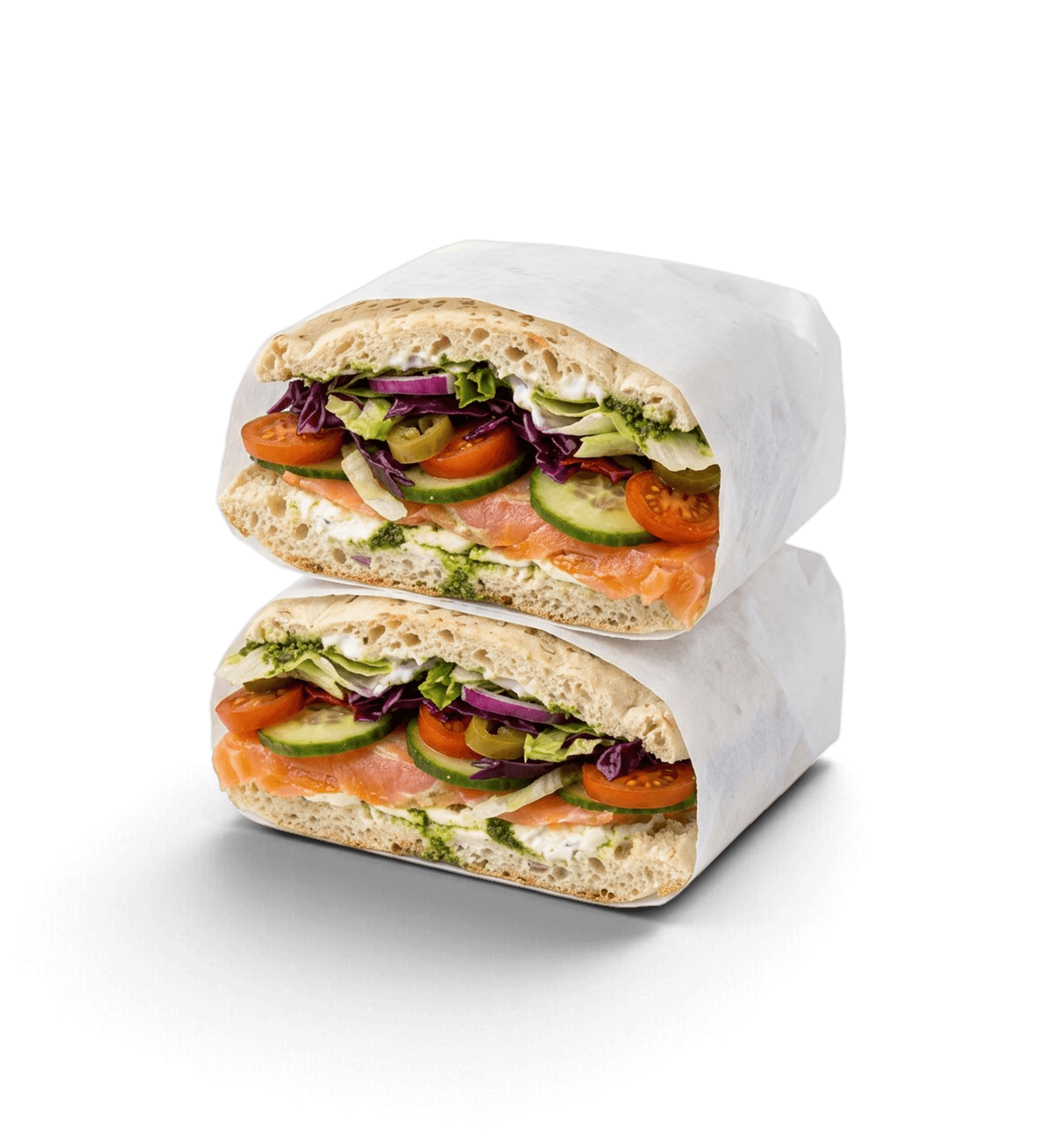 Epic Salmon Bite Sandwich