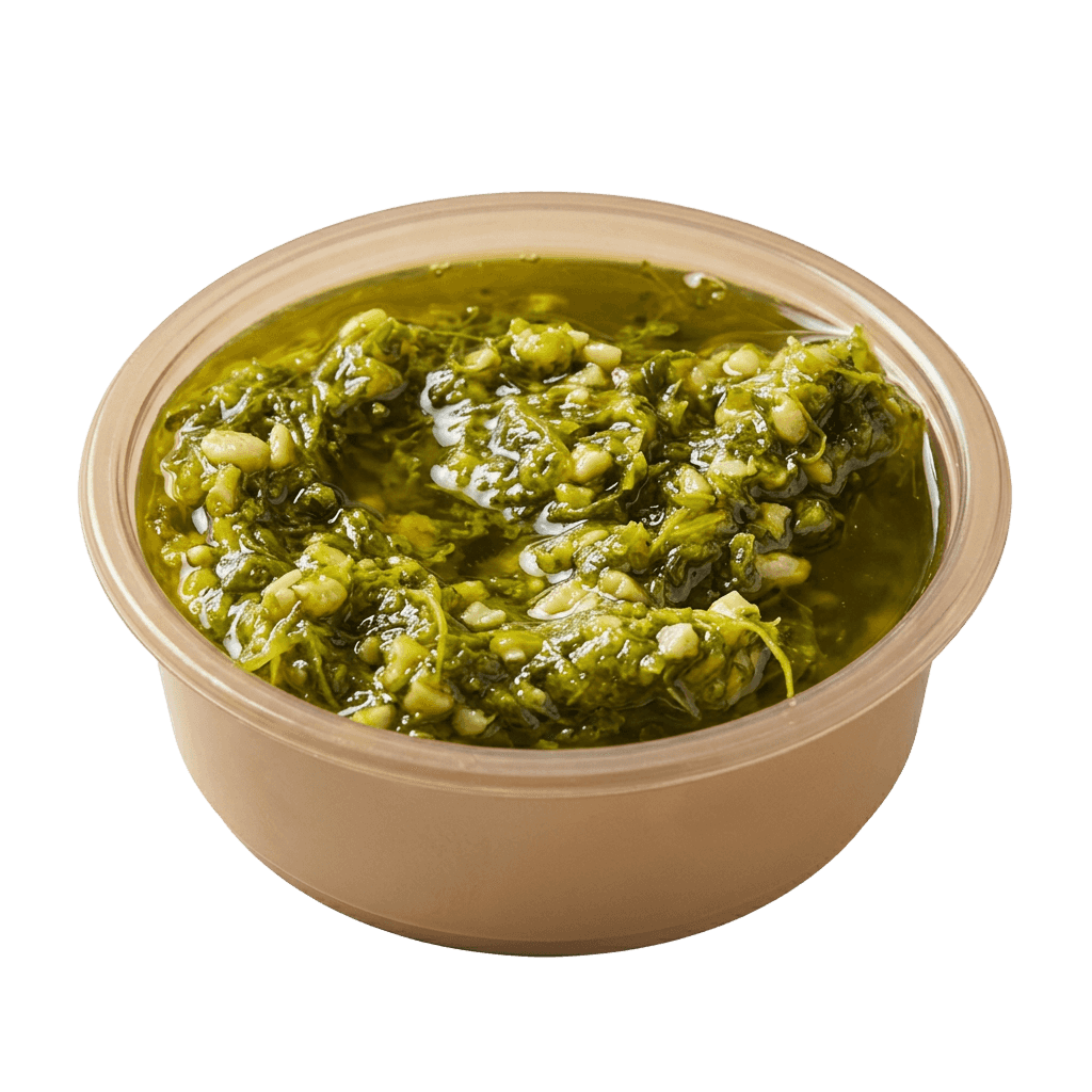 Grøn Pesto i bæger