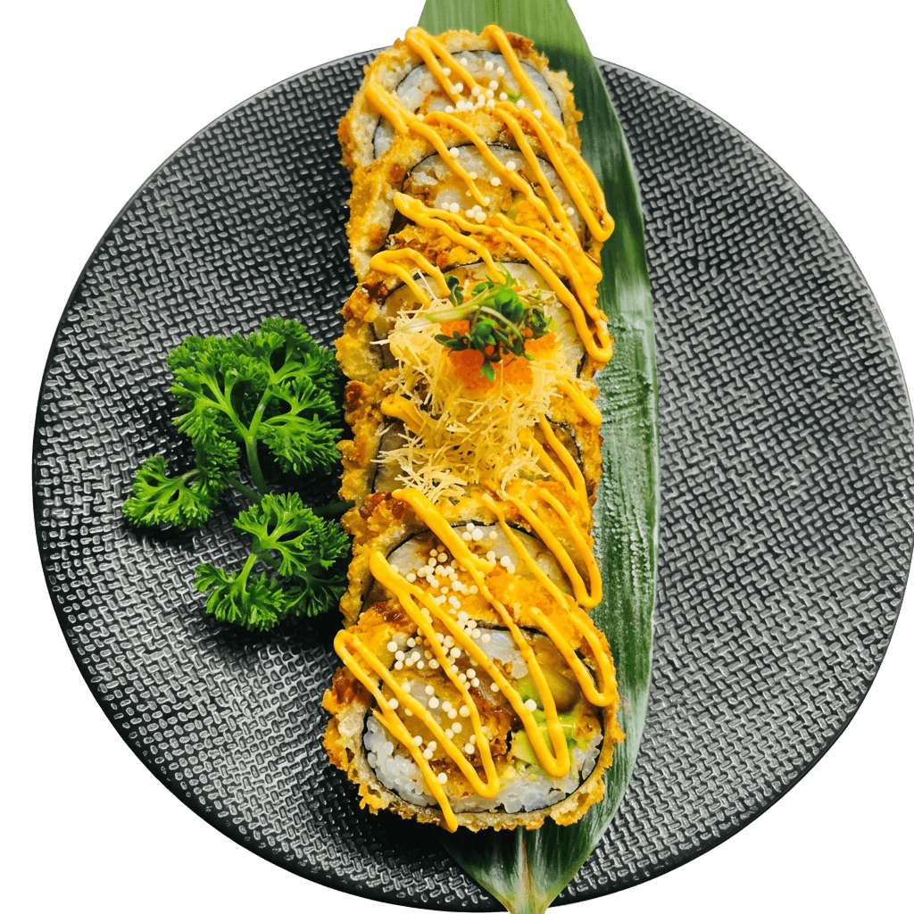 Crunchy Rejer (6 stk) Futomaki