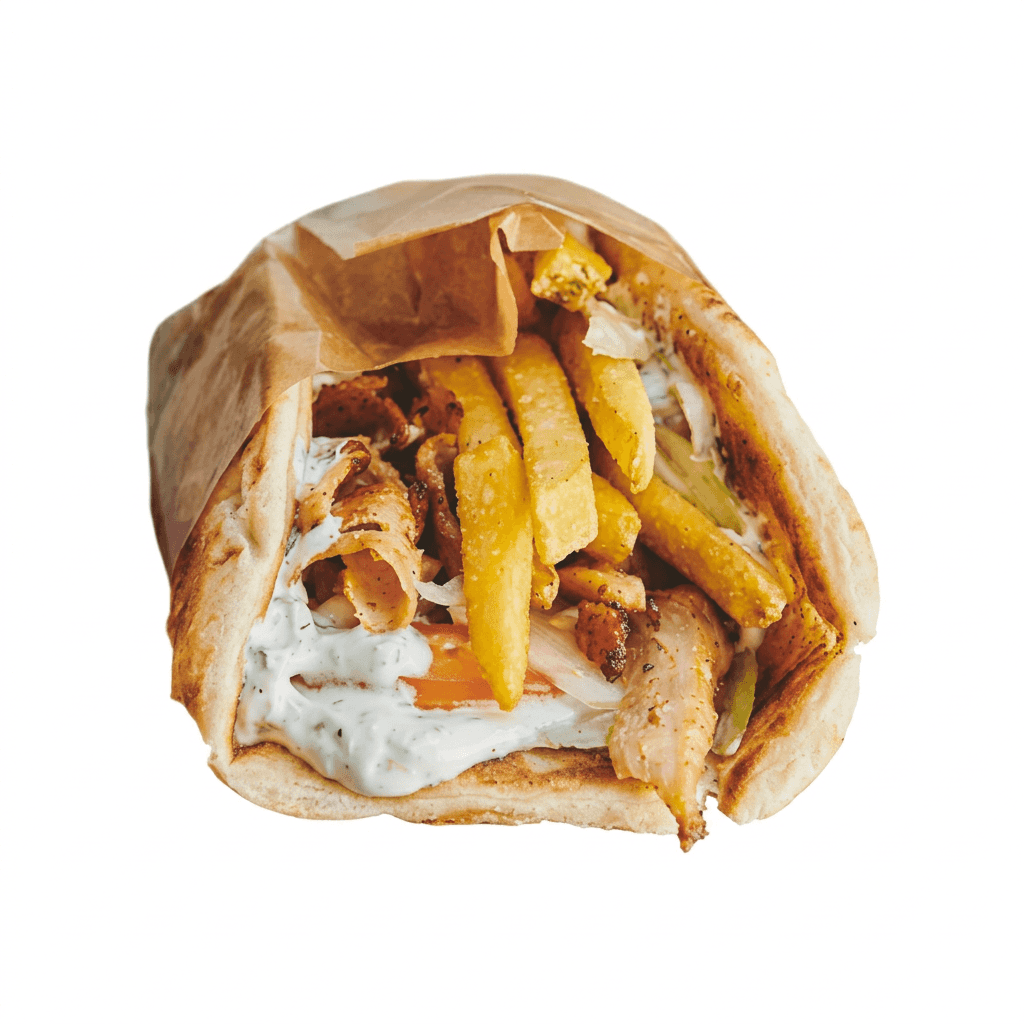 Pita Med Græsk Artisan Pølse