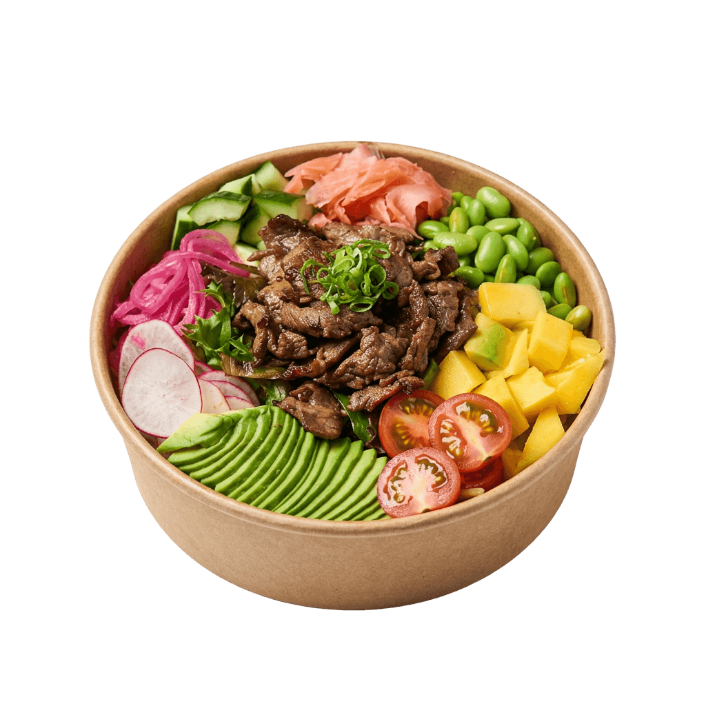  Oksekød Poké