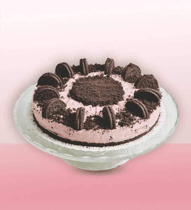 10x Cheesecake Med Oreo Jordbær Fyld