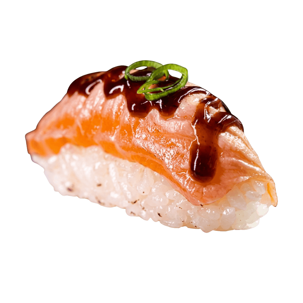 Grillet Laks 2 stk nigiri
