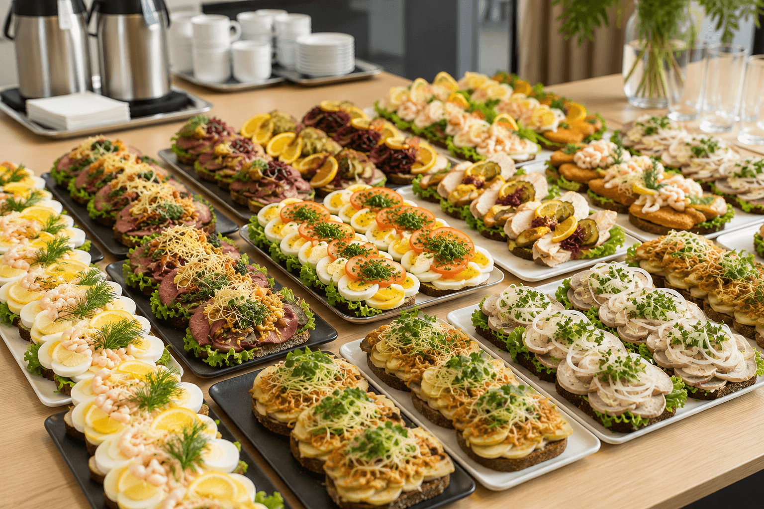 Stor Smørrebrød x 10 stk.