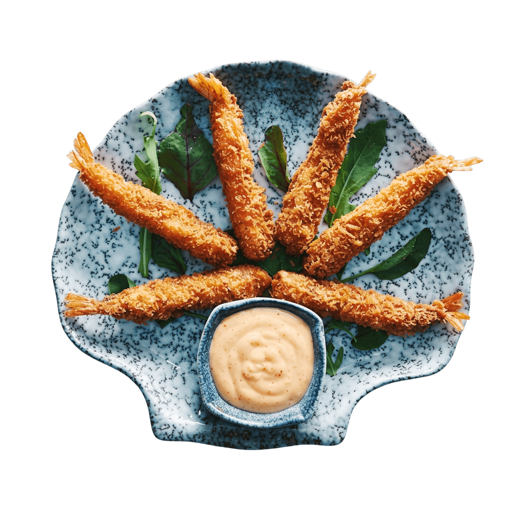 Tempura rejer (10 stk)