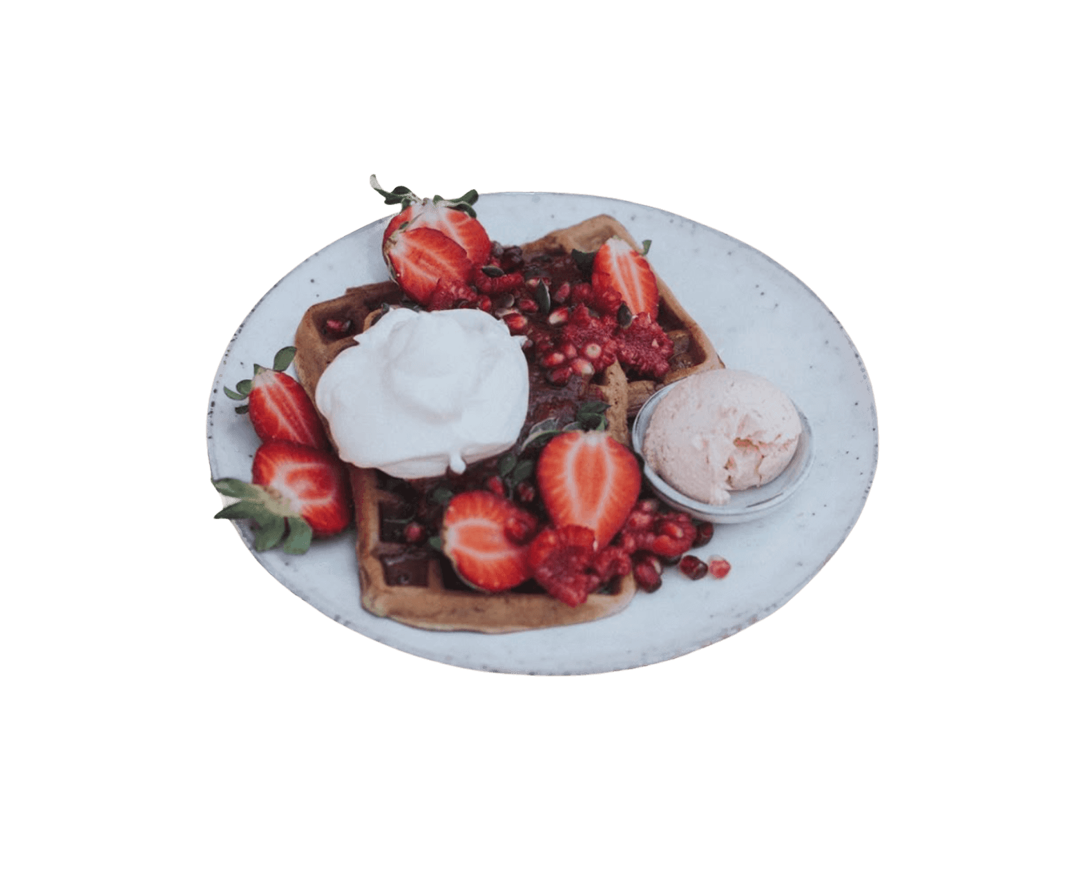 Vegansk glutenfri vaffel