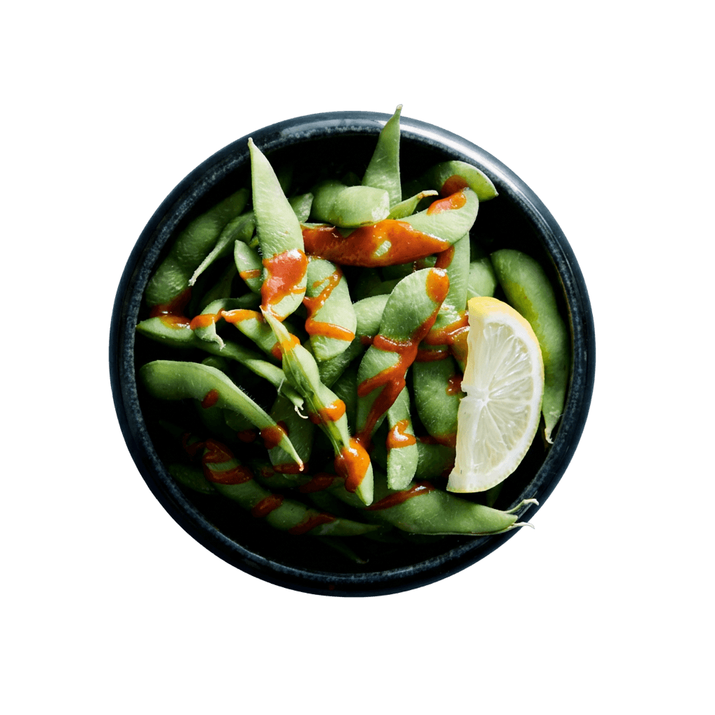 Spicy Edamame bønner
