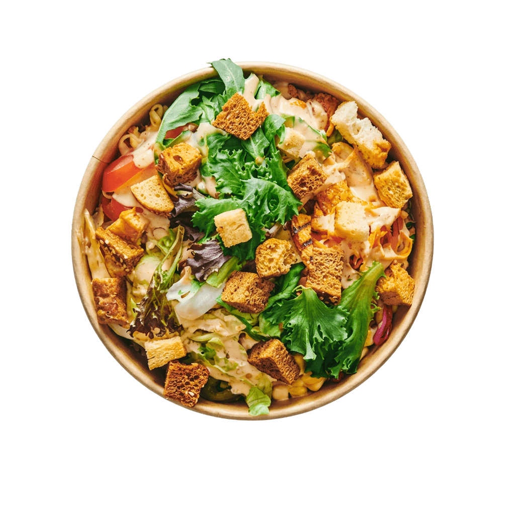 Mellem Spicy Kylling Salat