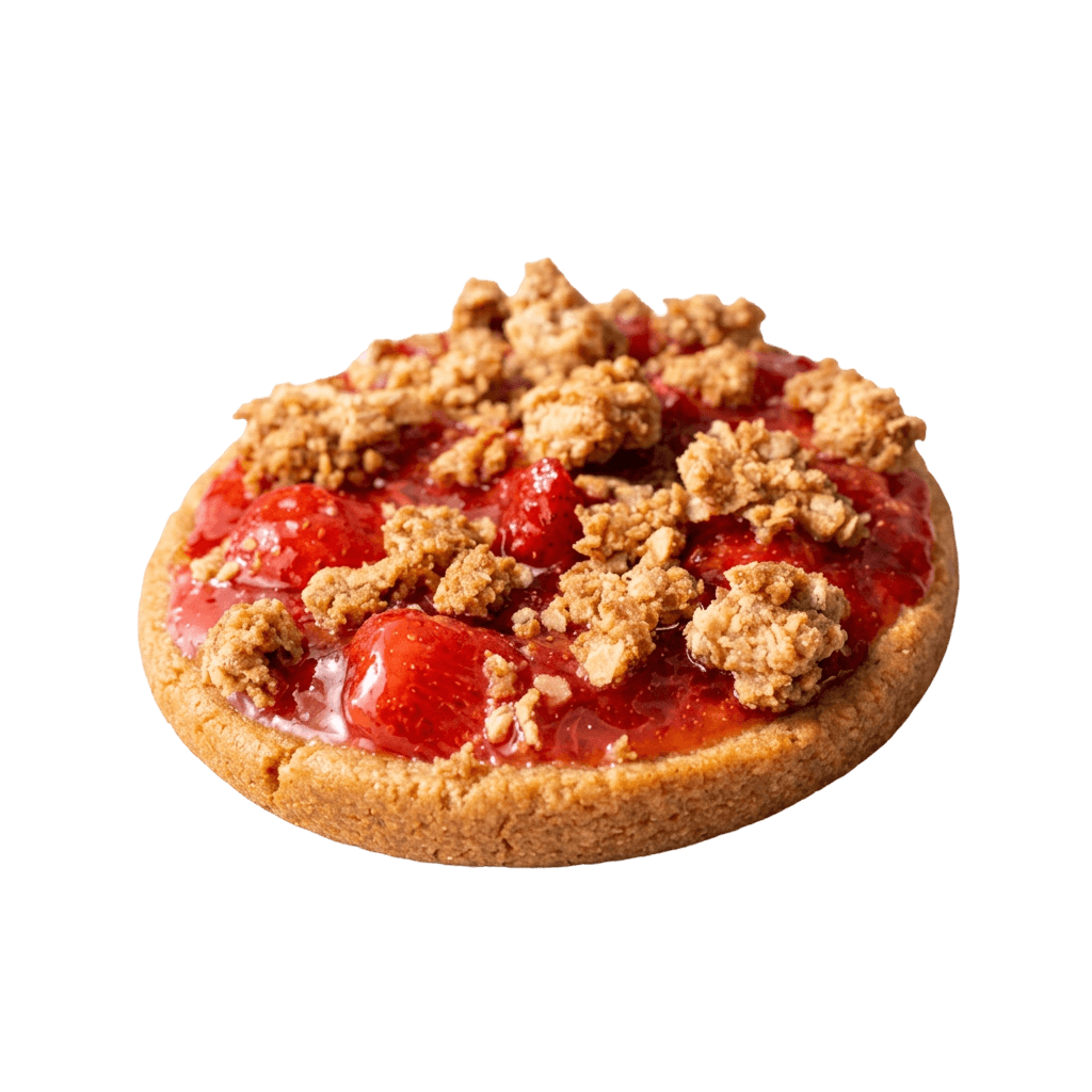 Rabarbertrifli cookie
