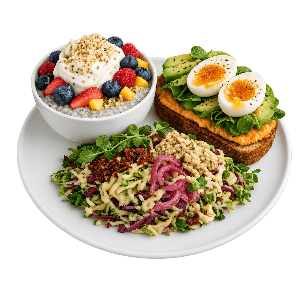 The gluten allergic m. plantebaseret ''tunsalat''
