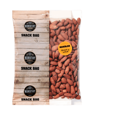 Saltede mandler 375 g