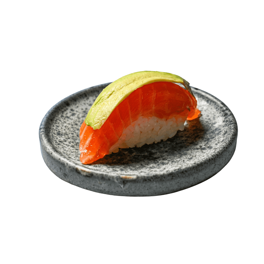 Nigiri Laks med avocado 4 stk.
