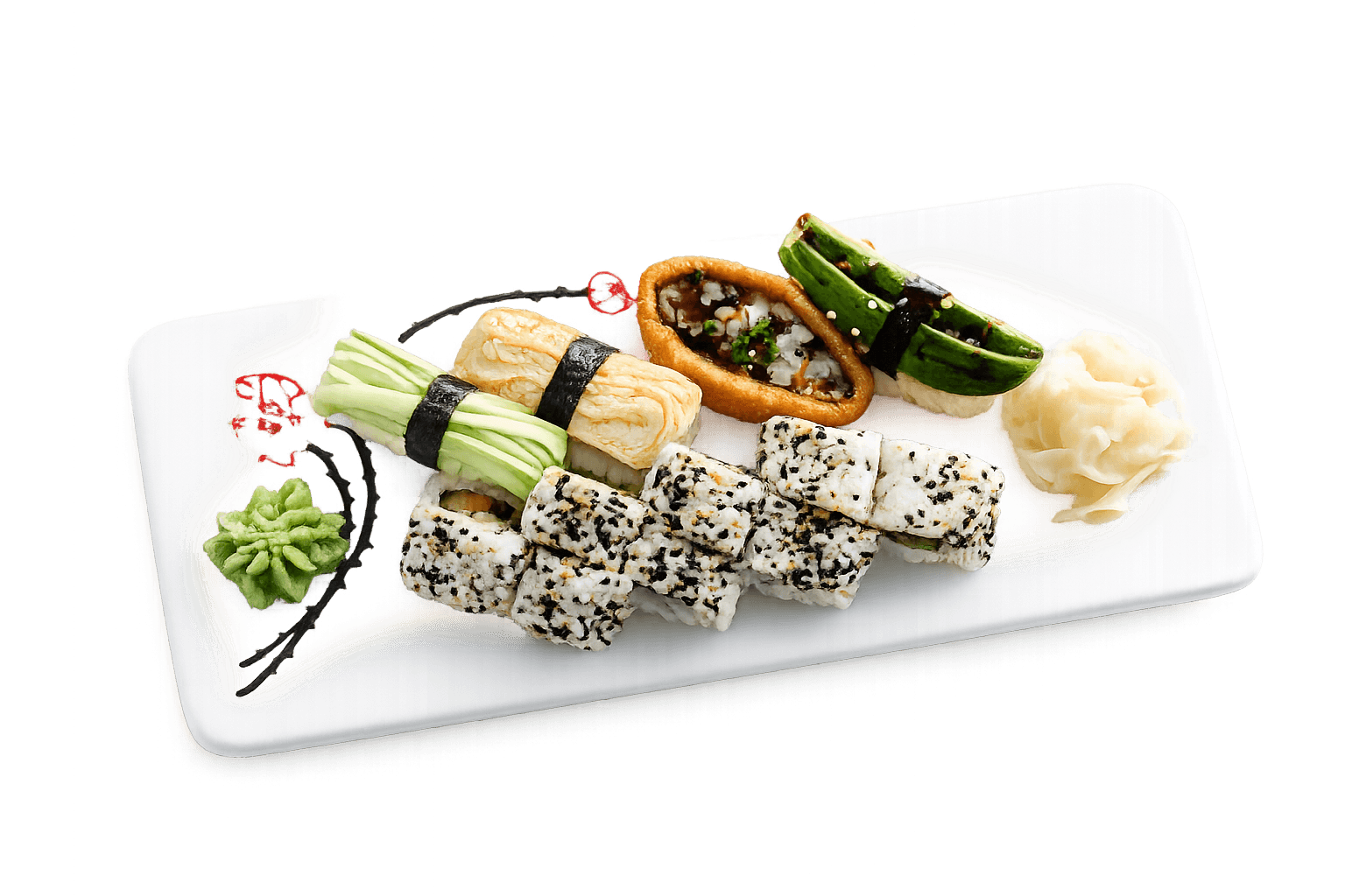 Vegetarmenu (12 stk)