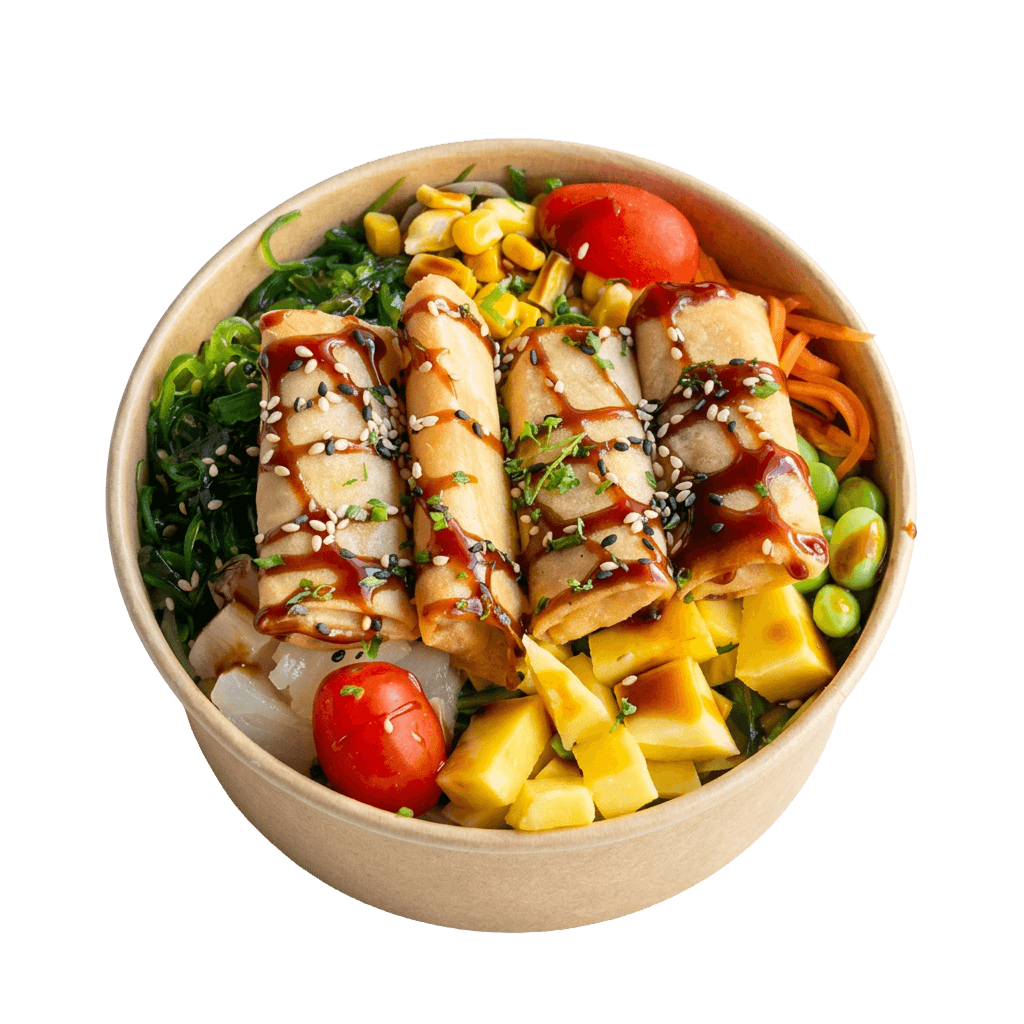 Miniforårsruller Poké