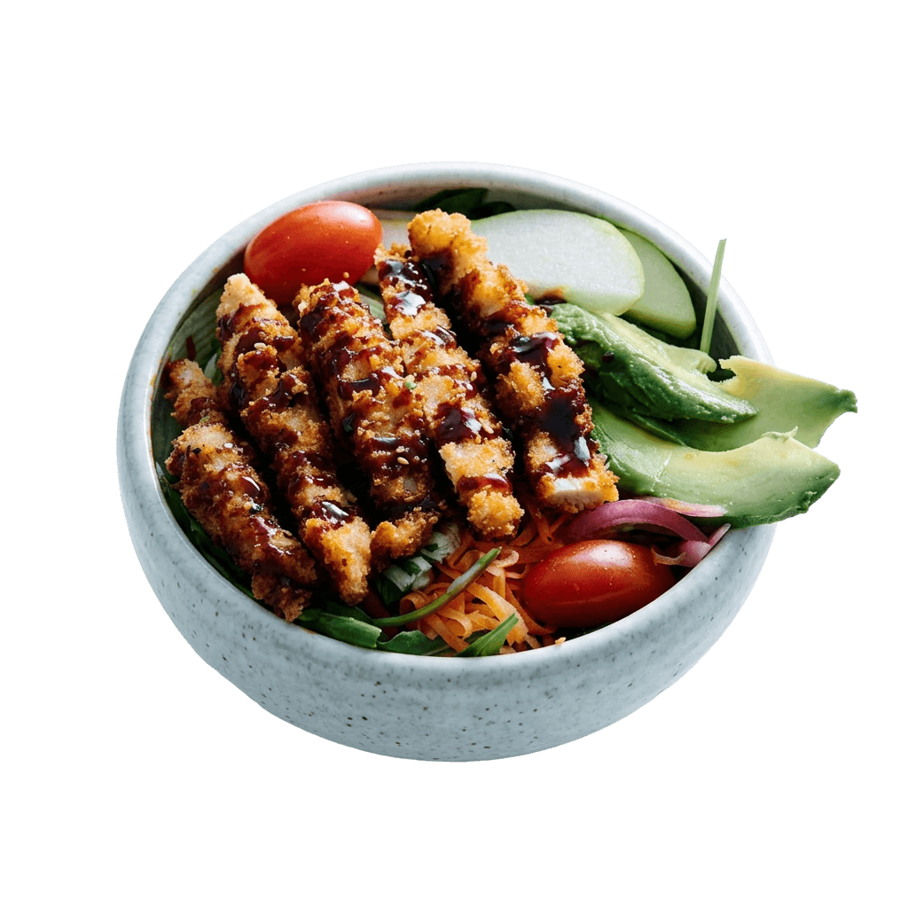 Crispy kyllingesalat