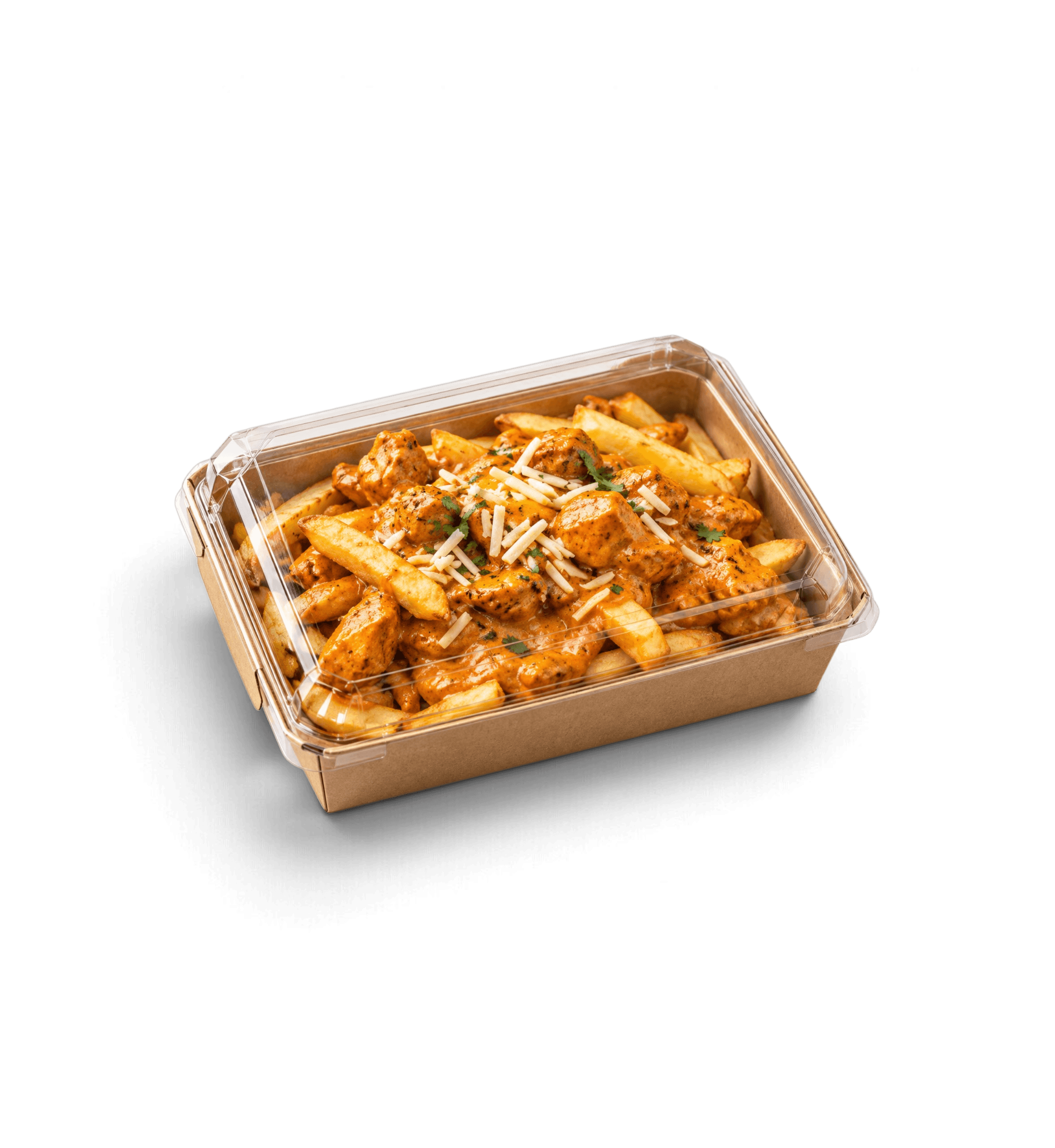 Butter Chicken Fries (Indian Bites Special)