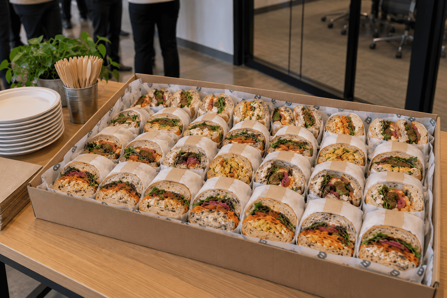 Uspecificeret 20 blandet bagels
