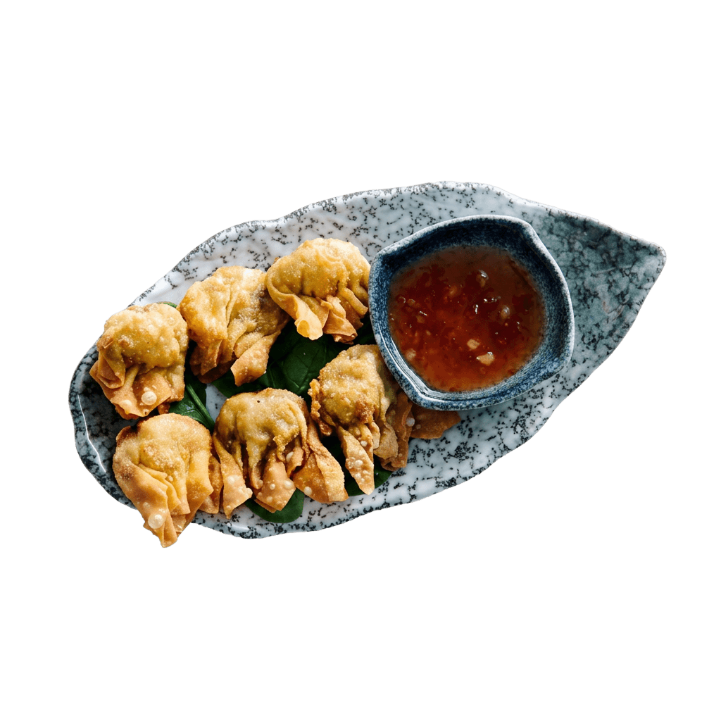 Wan tan oksekød (6 stk)