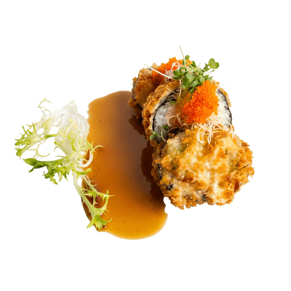Crunchy Laks (6 stk) Futomaki