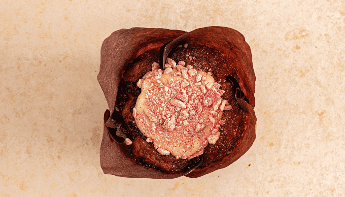 Citronmuffin m. hindbær Øko 3 stk