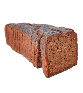 Gulerodsrugbrød, lille, 15 skiver