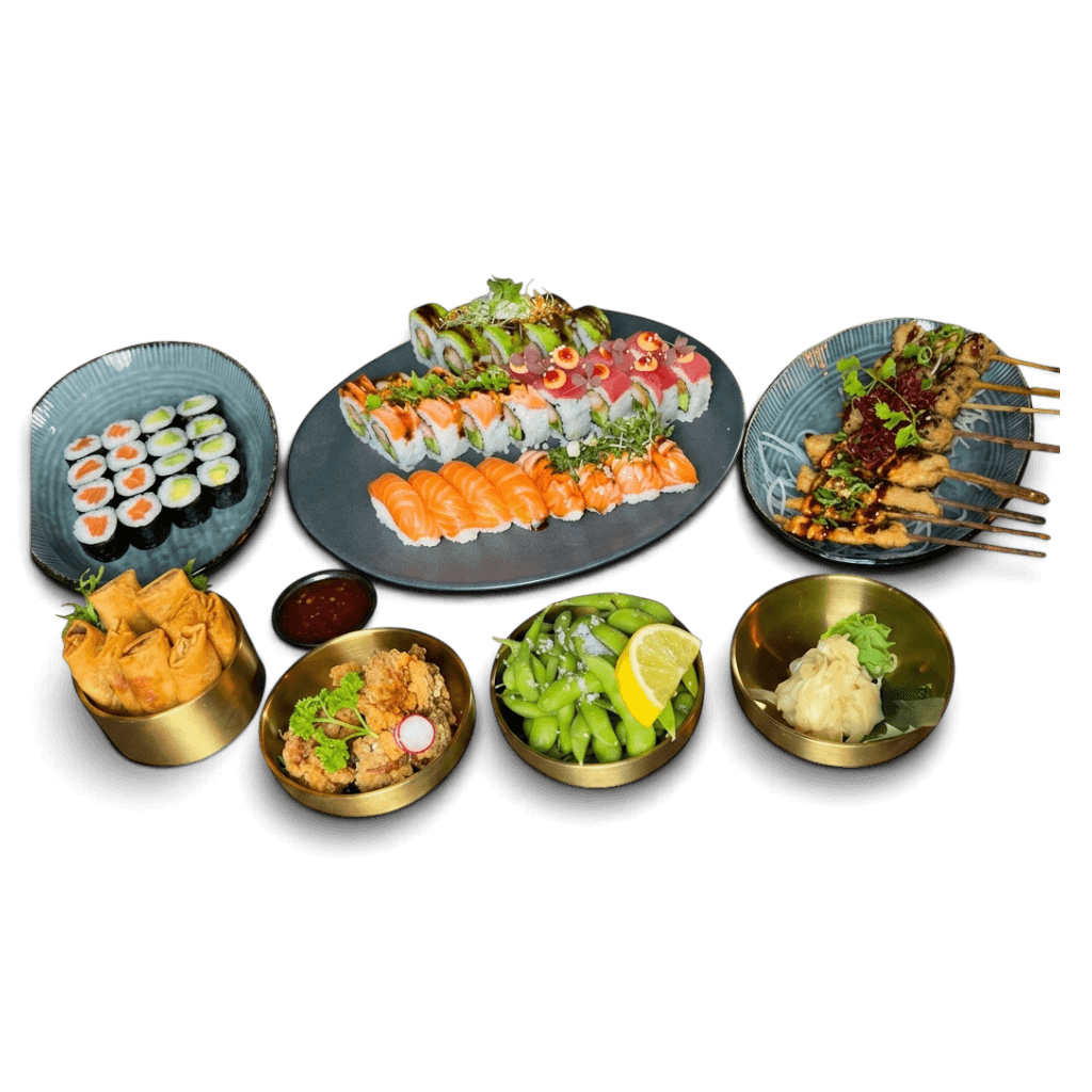 Family Hygge menu (48stk Sushi, forretter & sticks)