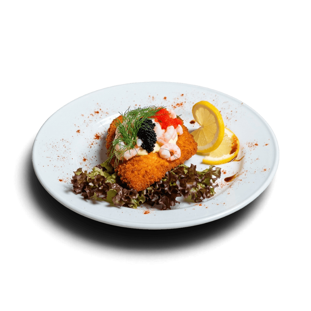 Rødspættefilet Smørrebrød